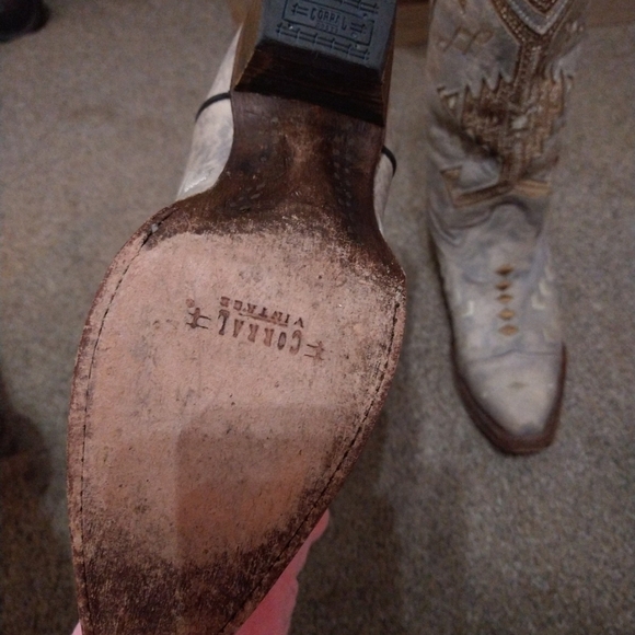 Corral Odessa Leather Cowboy Boots - Picture 3 of 3